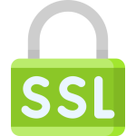 SSL drošības sertifikāta ikona